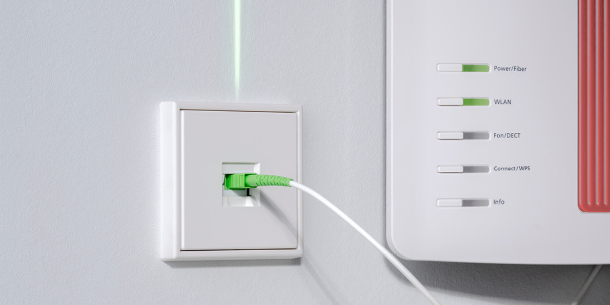 Die neuen Glasfaser-Anschlussdosen bei Elektro Steiner GmbH in Volkmannsdorferau